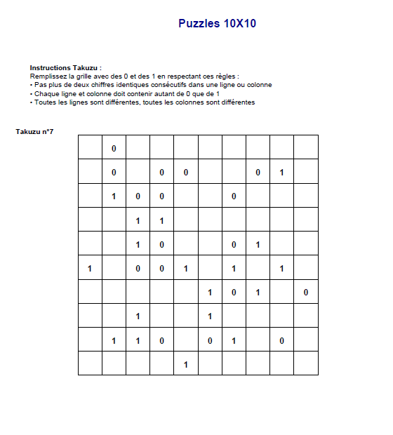 takuzu pdf